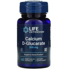 LIFE Extension Calcium D-Glucarate 200mg 60 Vcaps