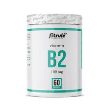 Fitrule Vitamin B2 100mg 60 caps