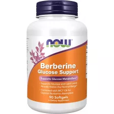 NOW BERBERINE GLUCOSE SUPPORT 90 SGELS