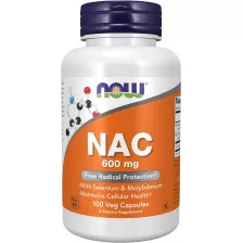 NOW N-Acetyl Cysteine 600 mg 100 vcaps