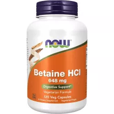 NOW BETAINE HCL 120 VCAPS