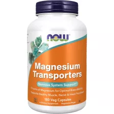 NOW MAGNESIUM TRANSPORTERS 180 VCAPS