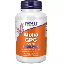 NOW ALPHA GPC 300MG 60 VCAPS