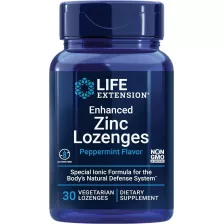 LIFE Extension Enhanced Zinc Lozenges 30 vegetarian lozenges