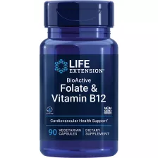 LIFE Extension BioActive Folate & Vitamin B12 90 caps