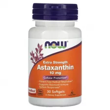 NOW ASTAXANTHIN 10mg 30 sgel