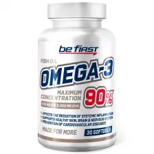 Be First Omega-3 90% MAXIMUM CONCENTRATION 30 SoftGels