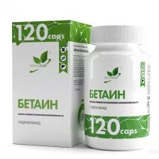 Natural Supp BETAINE HCL 600mg 120 caps
