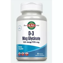 Kal D-3 Mag Glycinate 90 vcaps