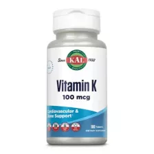 KAL Vitamin K 100mcg 100ct