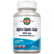 KAL Alpha Lipoic Acid Sustained Release 600mg 60 Tablet