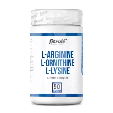 Fitrule Arginine+Ornitine+Lysine 90 caps