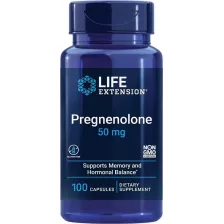 Life Extension Pregnenolone, 50mg 100 caps