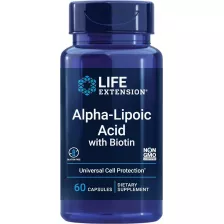 Life Extension Alpha-Lipoic Acid with Biotin 60 caps