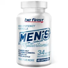 Be First Men's multivitamin, 60 капсул