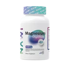 NAWI Magnesium Glycinate + B6 400mg 60 caps