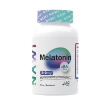 NAWI Melatonin + B6 60 caps