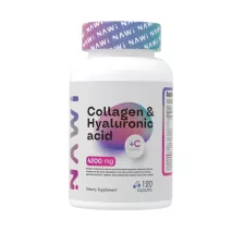 NAWI Marine Collagen + Vitamin C + Hyaluronic acid 120 caps