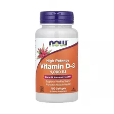 Now Vit D3-1000 IU 180 softegels