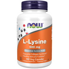 NOW LYSINE 500mg 100 VCAPS