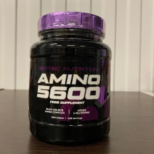 SCITEC NUTRITION Amino 5600 500 Tabs (вмятина сбоку, 04-05/27)