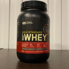 OPTIMUM NUTRITION Gold Standard Whey 2lb (Double Rich Chocolate) (маленькие вмятины сбоку, вскрытый 11/25)