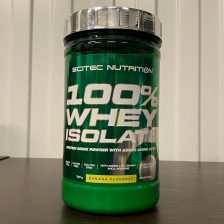 SCITEC NUTRITION 100% Whey Isolate 700g (Banana) (вскрытый, 05/27)