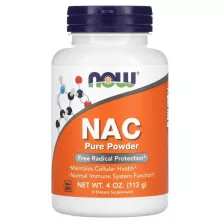 NOW NAC-N-Acetyl Cysteine powder 4 oz