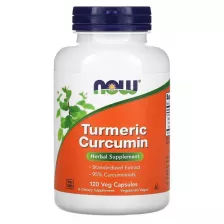 NOW Turmeric Curcumin Extract 120 vcaps