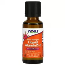 NOW Ex Str Liquid Vit D-3 1000 IU 30 ml