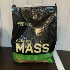 OPTIMUM NUTRITION Serious Mass 12lb (Strawberry) (подходящий срок, 11/24)