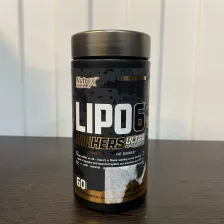 NUTREX Lipo-6 Black HERS Ultra Concentrate 60 caps (след от второй этикетки, вскрытый, 02/27)