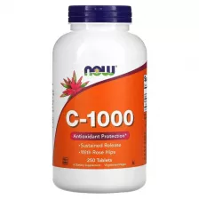 NOW Vitamin C-1000 Rh Sr 250 tabl