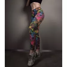 2SD Лосины Принтованные (Colored Smoke) (XS) (без упаковки)