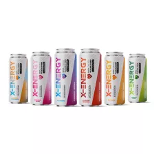Напиток безалкогольный тонизирующий газированный X-Energy 450ml Без сахара