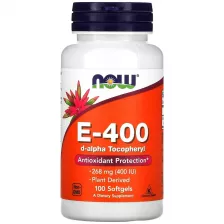 NOW E-400 268 mg 100 sgels