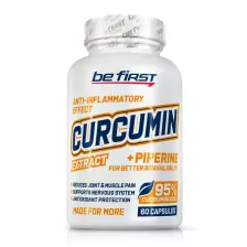 Be First Curcumin + Piperine 60 caps
