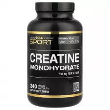 California Gold Nutrition Sport Creatine 240 Veg Caps