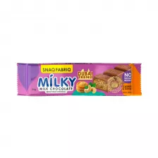 Bombbar SNAQ FABRIQ Молочный шоколад с кешью и хрустящим тестом 34 г