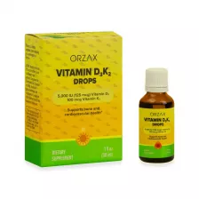 ORZAX D3K2 DROP Орзакс Витамин D3K2 Капли 30 мл