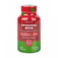 ORZAX LIPOSOMAL IRON 25мг Липосомальное Железо 90 vcaps
