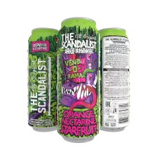 THE SCANDALIST R3: АКТИВ VENDORAMA (“ЗЕ СКАНДАЛИСТ Р3: АКТИВ ВЕНДОРАМА”) НАПИТОК Б/А СИЛЬНОГАЗИРОВАННЫЙ ОБОГАЩЕННЫЙ С ФРУКТОВЫМ ВКУСОМ