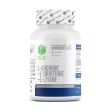 Nature Foods Arginine+Ornitine+Lysine 120 caps