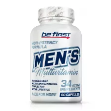 Be First Men's multivitamin, 60 капсул
