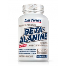 Be First Beta-Alanine 500 mg capsules, 120 капсул