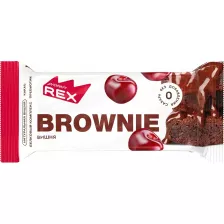 Rex Спец. пищевой продукт Пирожное протеиновое брауни 50г ЧЗ
