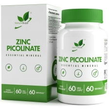 Natural Supp Цинка пиколинат  60 капс БАД