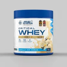 APPLIED NUTRITION CRITICAL WHEY VANILLA ICE CREAM, 132 G