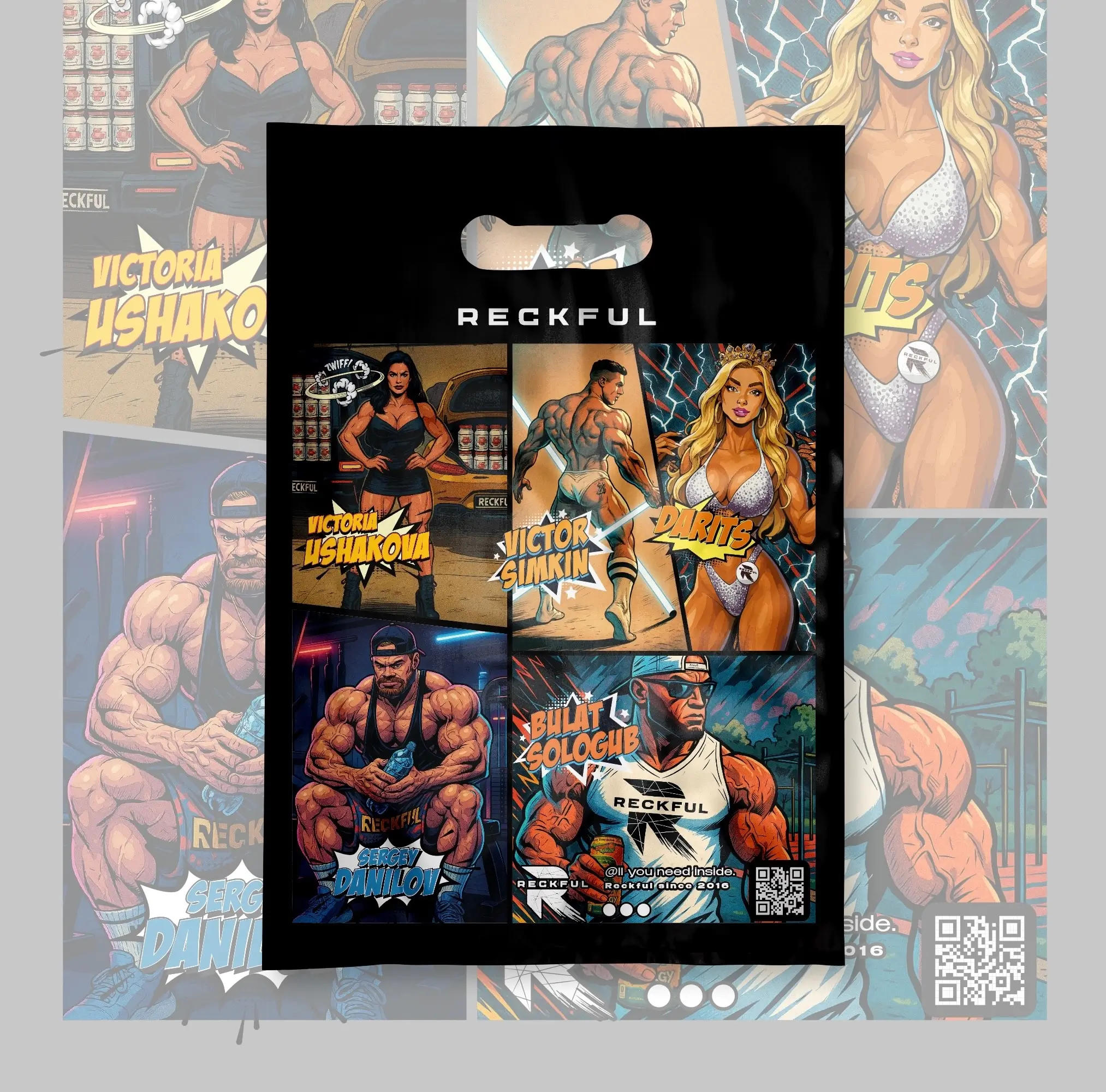 Reckful ® Пакет лимитированный "Герои команды"