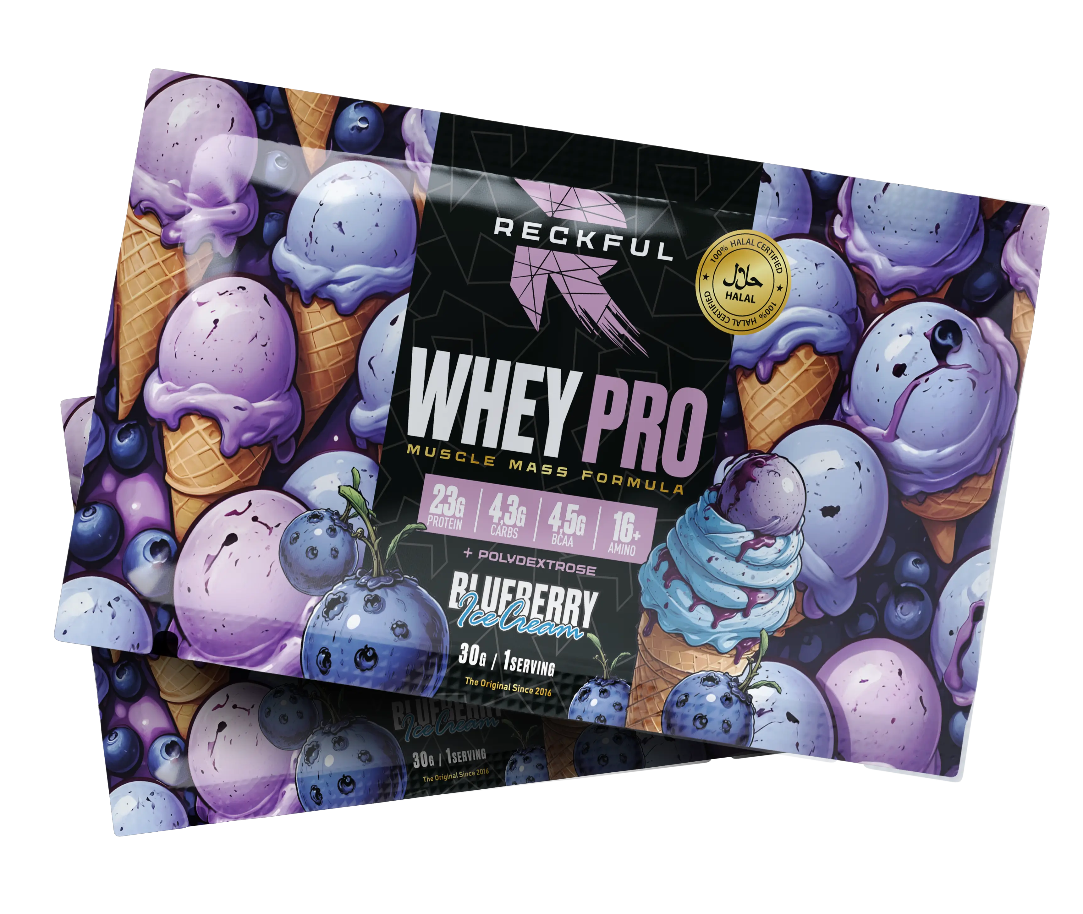 Пробник Reckful ® Whey + Polydextrose 1 serv